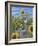 Chickadees and Sunflowers-Robert Wavra-Framed Giclee Print