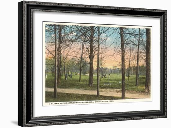 Chickamauga Battlefield, Chattanooga, Tennessee-null-Framed Art Print