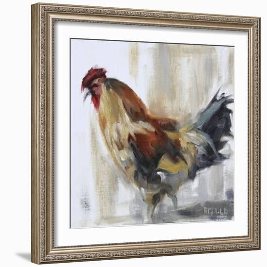 Chicken 2-Renee Gould-Framed Giclee Print