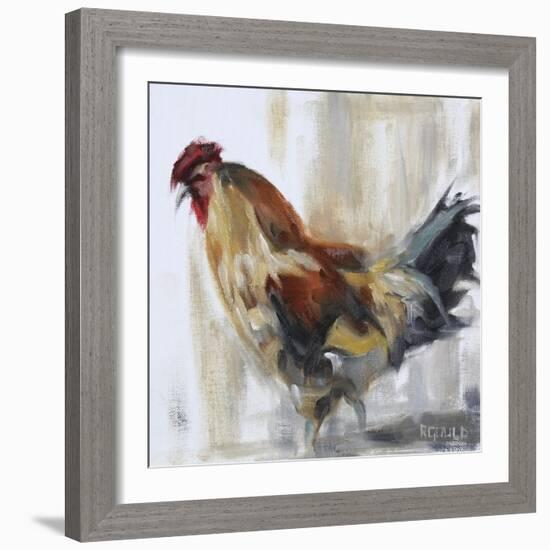 Chicken 2-Renee Gould-Framed Giclee Print