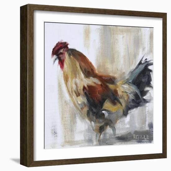 Chicken 2-Renee Gould-Framed Giclee Print