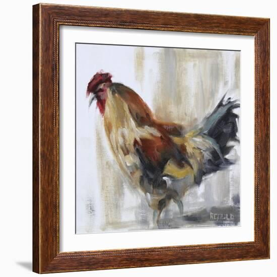 Chicken 2-Renee Gould-Framed Giclee Print