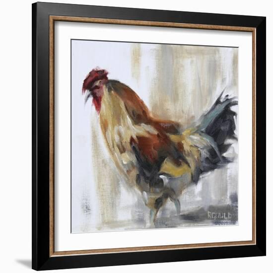 Chicken 2-Renee Gould-Framed Giclee Print