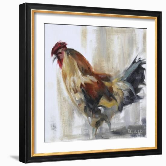 Chicken 2-Renee Gould-Framed Giclee Print