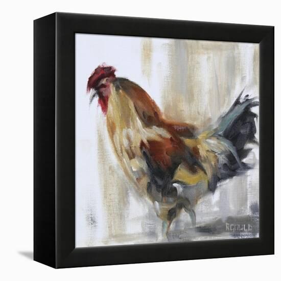 Chicken 2-Renee Gould-Framed Premier Image Canvas