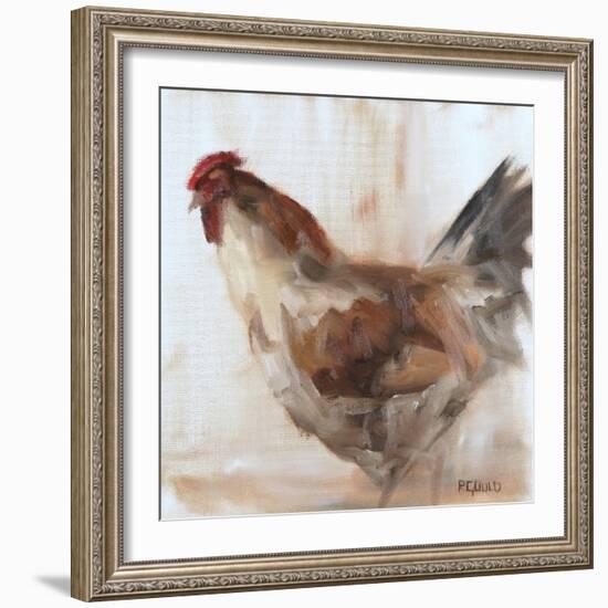 Chicken 9-Renee Gould-Framed Giclee Print