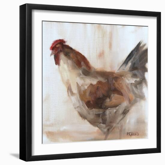 Chicken 9-Renee Gould-Framed Giclee Print