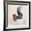 Chicken and Rooster-Ohara Koson-Framed Giclee Print