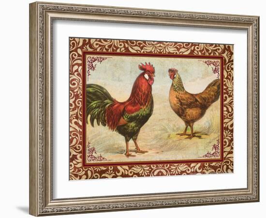 Chicken I-null-Framed Art Print