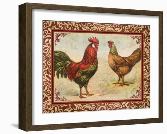 Chicken I-null-Framed Art Print