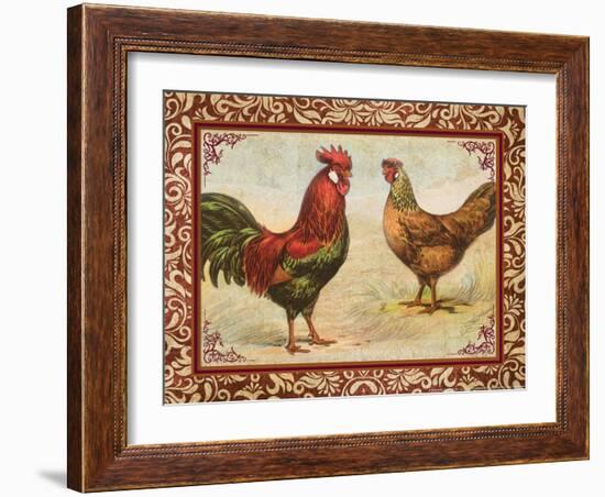 Chicken I-null-Framed Art Print