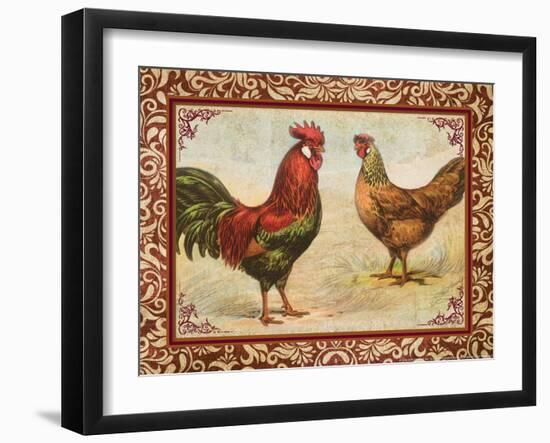 Chicken I-null-Framed Art Print