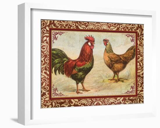 Chicken I-null-Framed Art Print