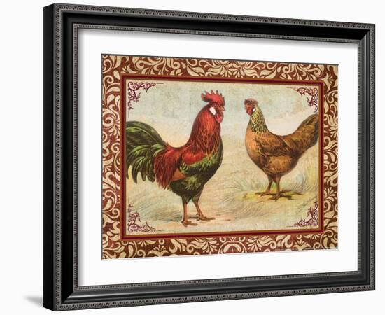 Chicken I-null-Framed Art Print