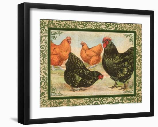 Chicken II-null-Framed Art Print