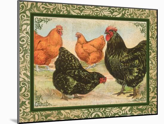 Chicken II-null-Mounted Art Print