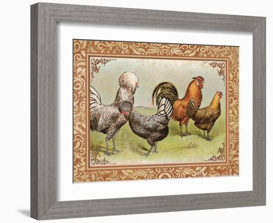 Chicken III-null-Framed Art Print