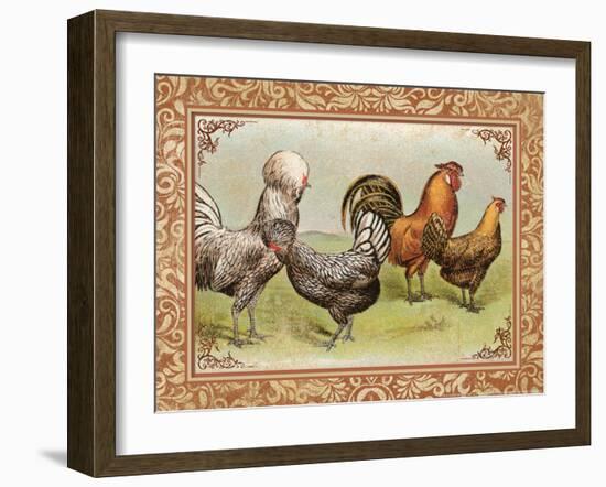 Chicken III-null-Framed Art Print