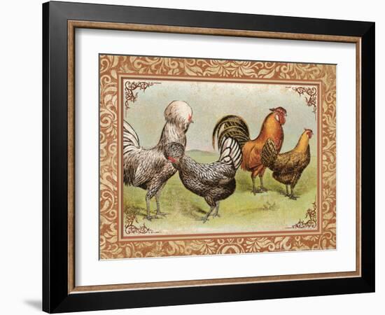 Chicken III-null-Framed Art Print