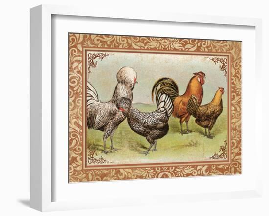 Chicken III-null-Framed Art Print