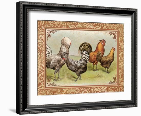 Chicken III-null-Framed Art Print