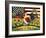 Chicken, Land of the Free-Laurie Korsgaden-Framed Giclee Print