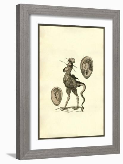 Chicken Man-Ulisse Aldrovandi-Framed Art Print