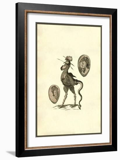 Chicken Man-Ulisse Aldrovandi-Framed Art Print