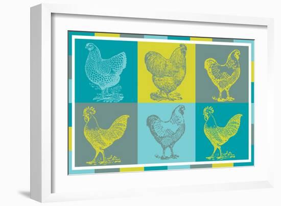 Chicken Pop 1-null-Framed Giclee Print