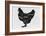 Chicken-null-Framed Giclee Print