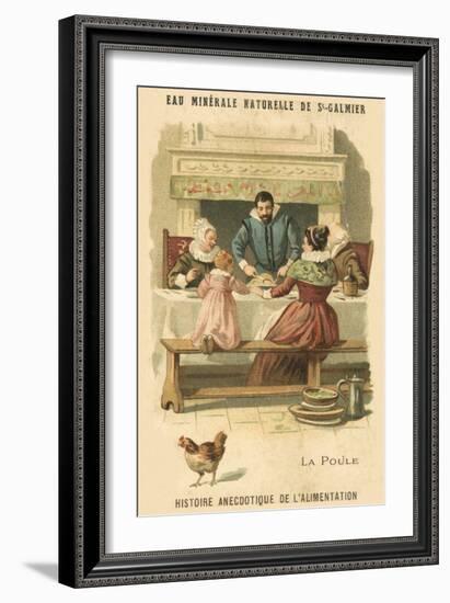 Chicken-null-Framed Giclee Print