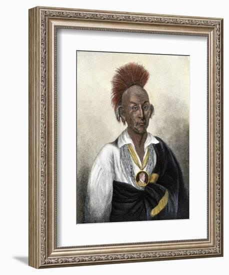 Chief Black Hawk-null-Framed Giclee Print