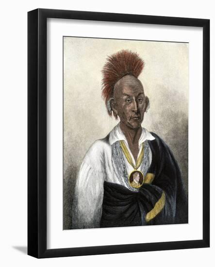 Chief Black Hawk-null-Framed Giclee Print