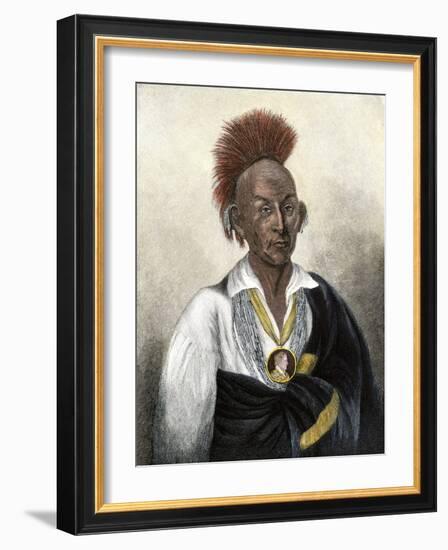 Chief Black Hawk-null-Framed Giclee Print