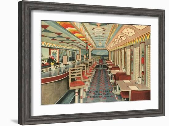 Chief Diner, Durango, Colorado-null-Framed Art Print