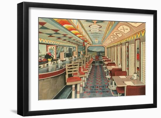 Chief Diner, Durango, Colorado-null-Framed Art Print