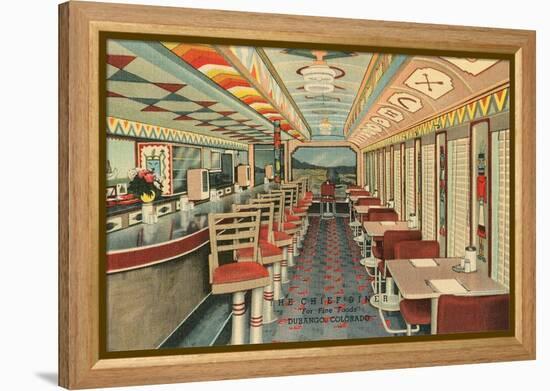 Chief Diner, Durango, Colorado-null-Framed Stretched Canvas