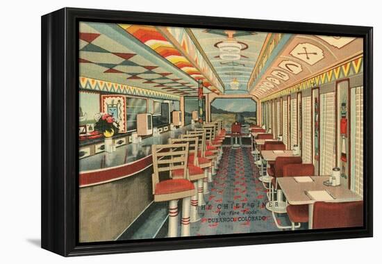Chief Diner, Durango, Colorado-null-Framed Stretched Canvas