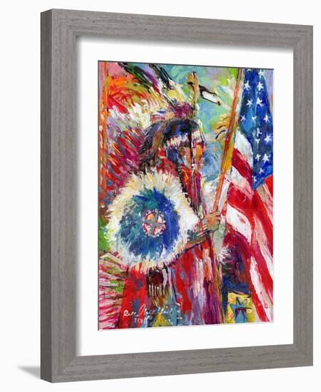 Chief Doug-Richard Wallich-Framed Art Print