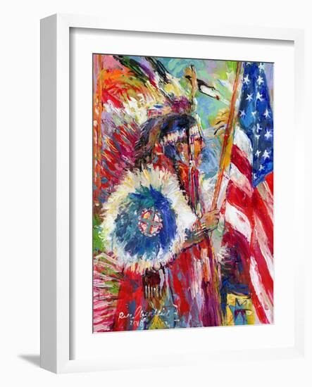 Chief Doug-Richard Wallich-Framed Art Print