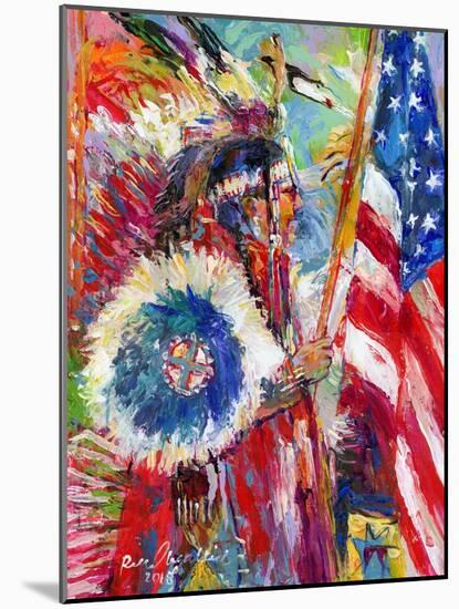 Chief Doug-Richard Wallich-Mounted Art Print