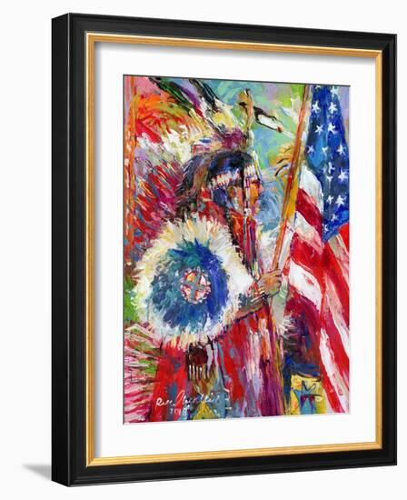 Chief Doug-Richard Wallich-Framed Art Print