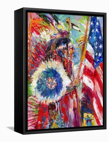 Chief Doug-Richard Wallich-Framed Stretched Canvas