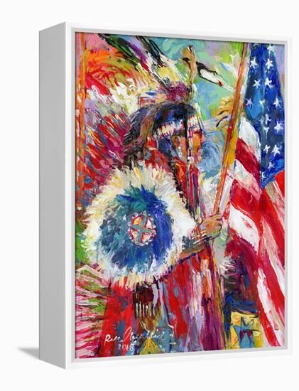 Chief Doug-Richard Wallich-Framed Stretched Canvas