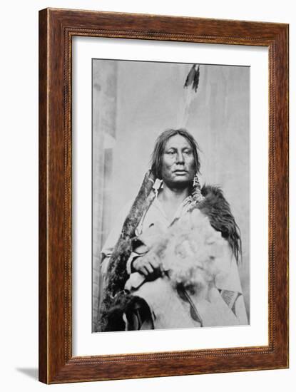 Chief Gall (C.1840-94) (B/W Photo)-American Photographer-Framed Giclee Print