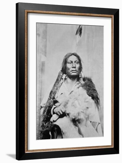 Chief Gall (C.1840-94) (B/W Photo)-American Photographer-Framed Giclee Print