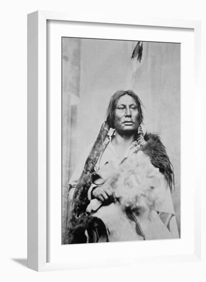 Chief Gall (C.1840-94) (B/W Photo)-American Photographer-Framed Giclee Print