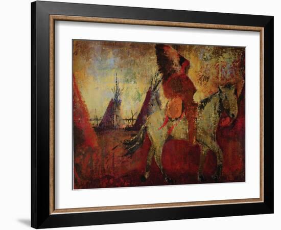 Chief I-Sokol Hohne-Framed Art Print