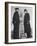 Chief Inspector of Metropolitan Police Stopping for Word with Police Constable in Parliament Square-David Scherman-Framed Photographic Print