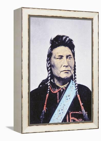 Chief Joseph (1840-1904) 1878 (Photo)-William Henry Jackson-Framed Premier Image Canvas